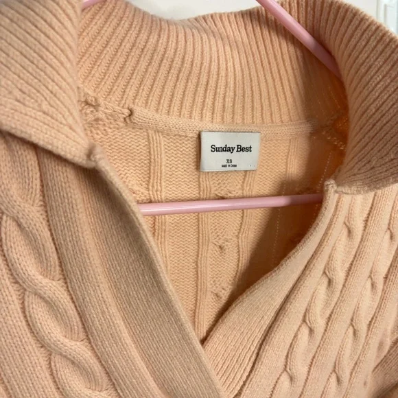 Aritzia Sunday Best Lottie wool knit Sweater - Picture 10 of 12